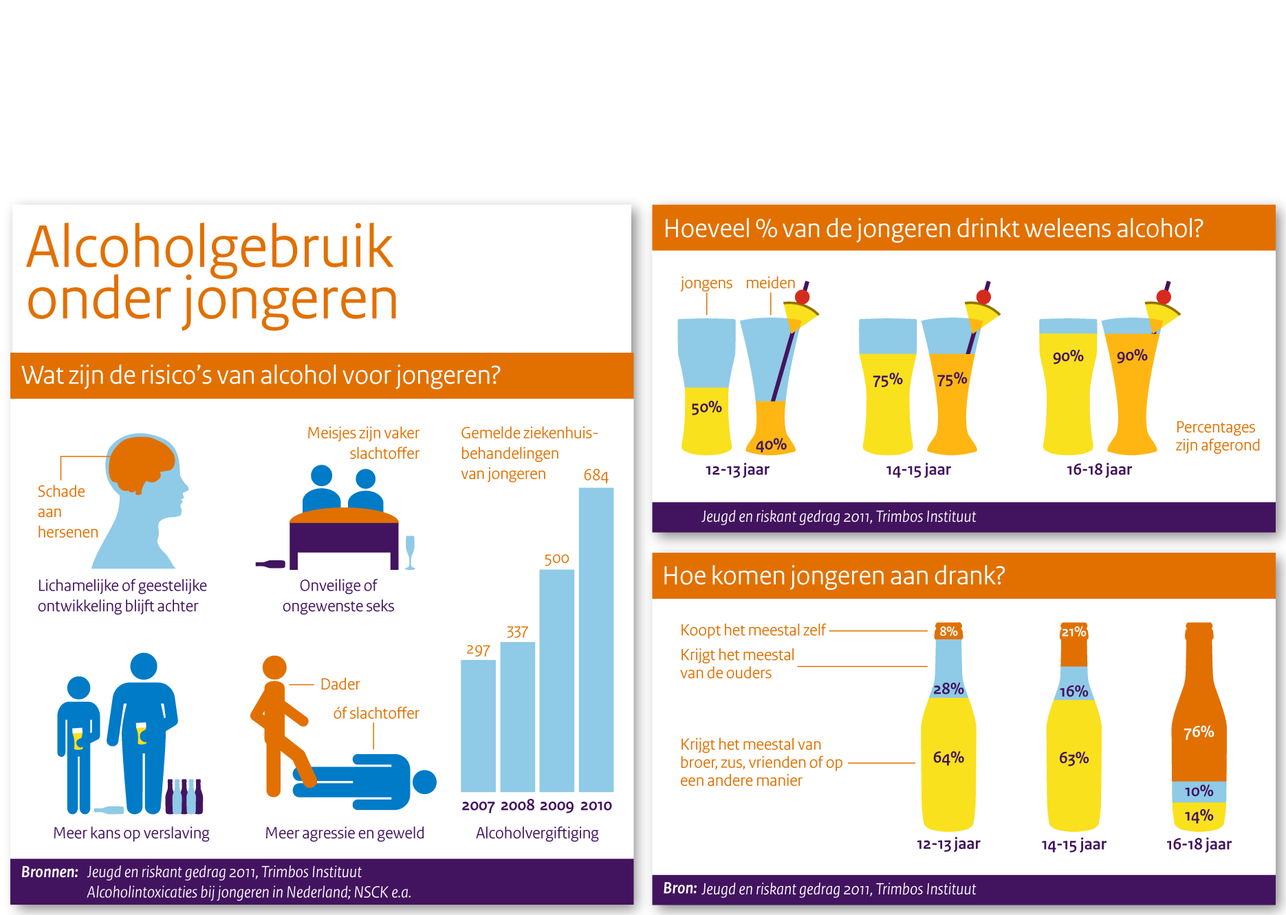 Alcoholgebruik onder jongeren – Rikkers Infographics